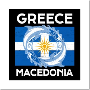 Macedonia Flag Posters and Art